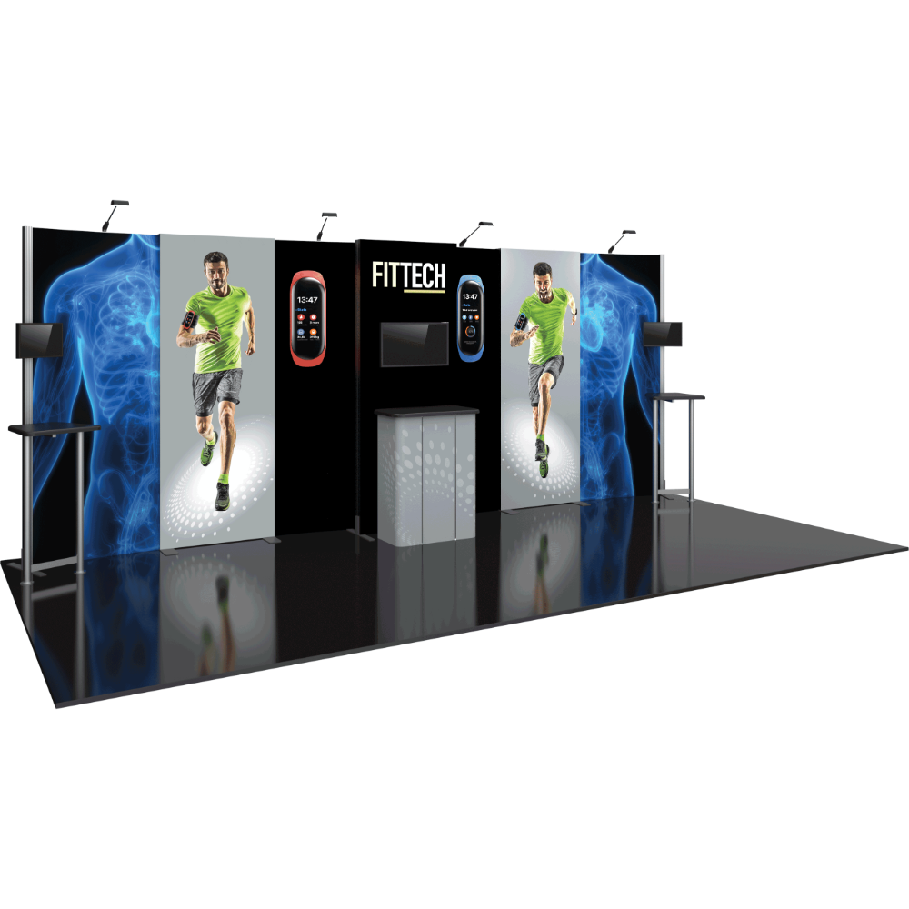 Hybrid Pro 20ft Modular Backwall Kit 09