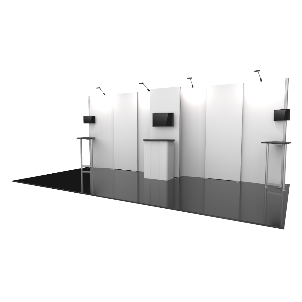 Hybrid Pro 20ft Modular Backwall Kit 09