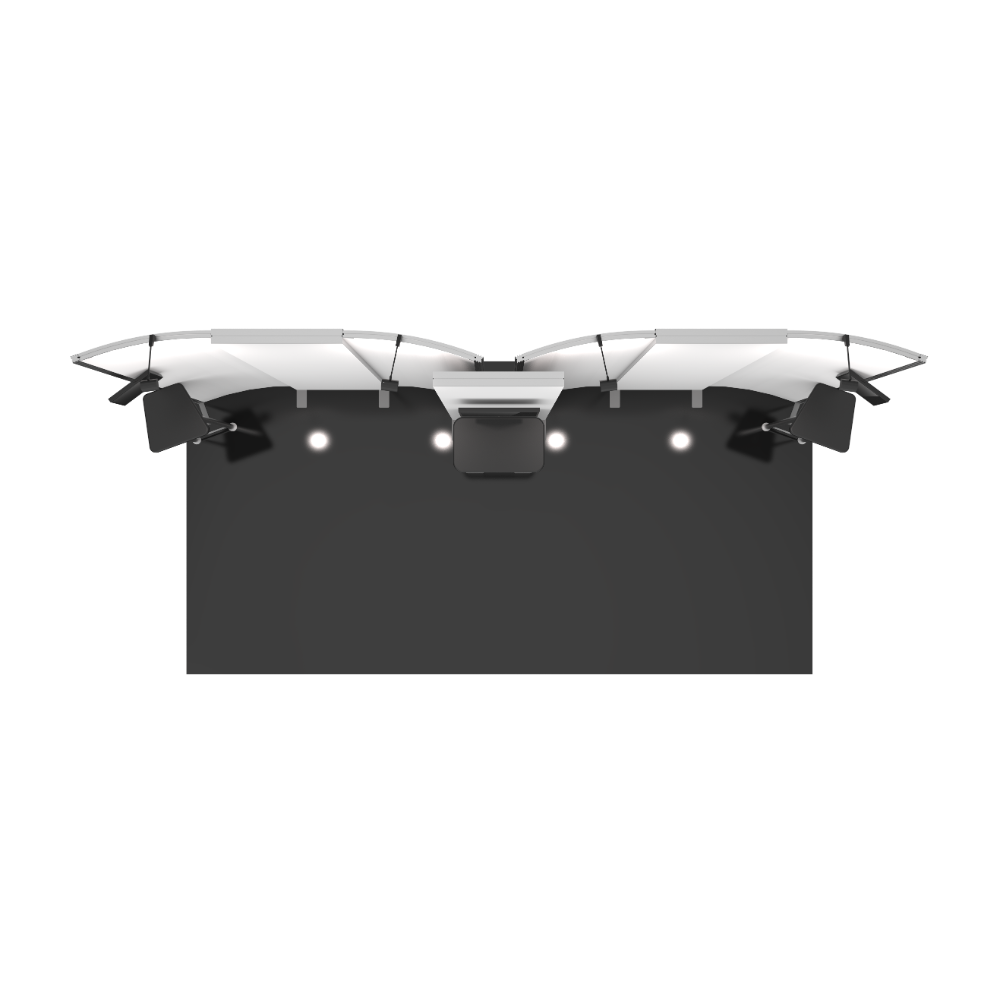 Hybrid Pro 20ft Modular Backwall Kit 09