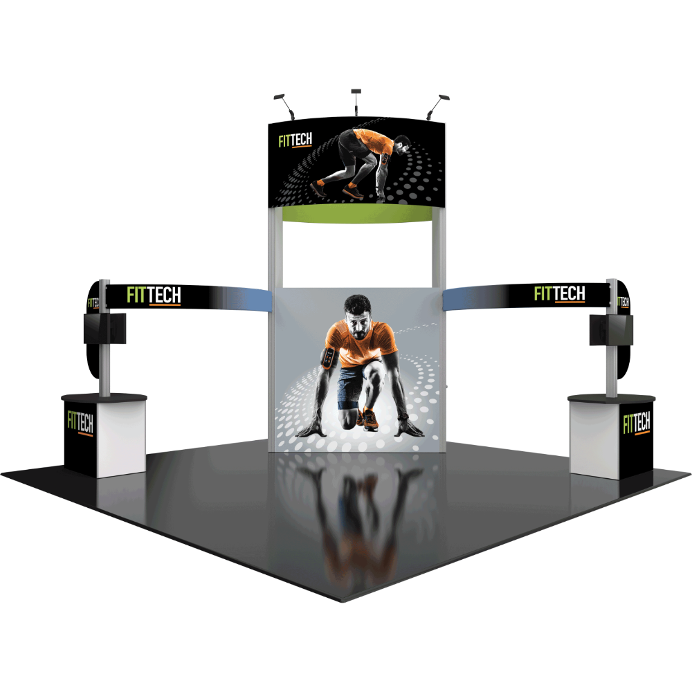 Hybrid Pro 20x20 Modular Island Kit 17B