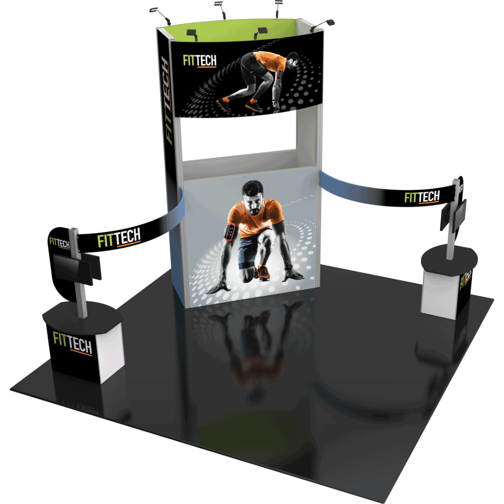 Hybrid Pro 20x20 Modular Island Kit 17B