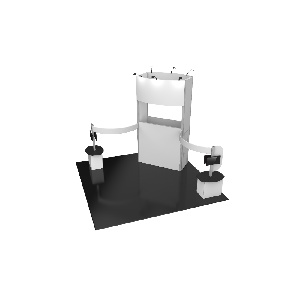 Hybrid Pro 20x20 Modular Island Kit 17B
