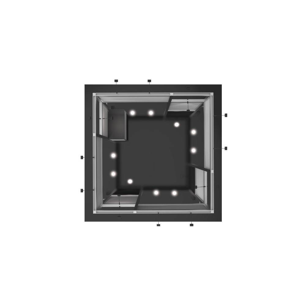 Hybrid Pro 20x20 Modular Island Kit 18
