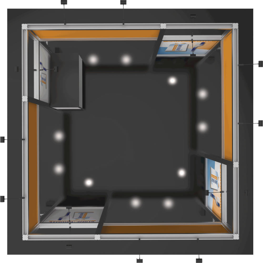 Hybrid Pro 20x20 Modular Island Kit 18