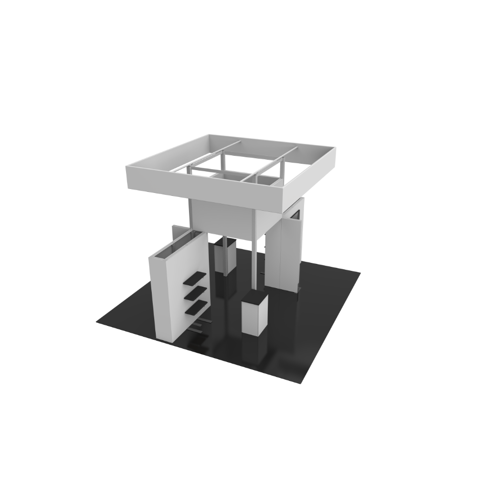 Hybrid Pro 20x20 Modular Island Kit 23