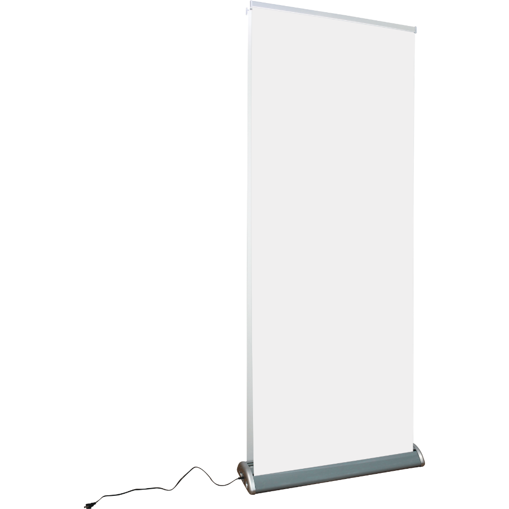 Illumistand Double Sided Light Up Retractable Banner Stand