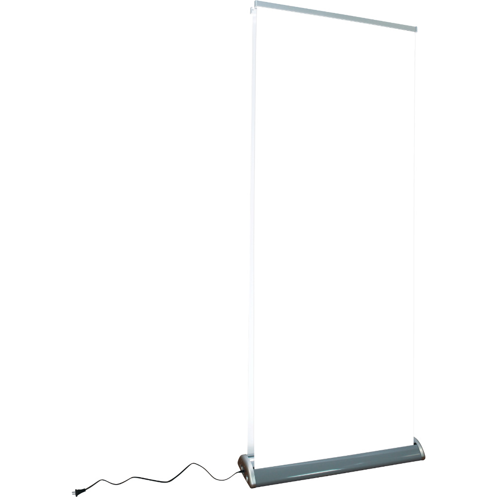 Illumistand Double Sided Light Up Retractable Banner Stand