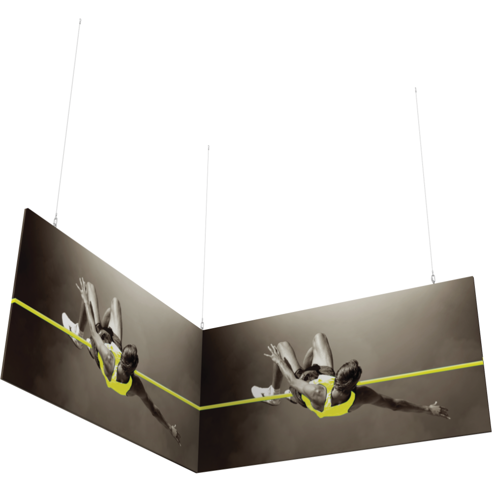 8ft x 8ft x 4ft L-Shaped Hanging Structure