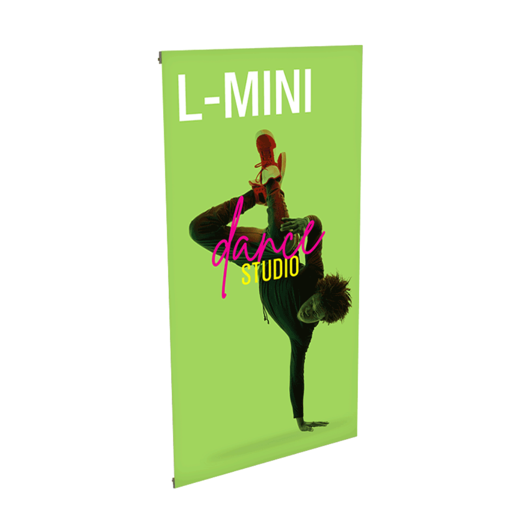 L-Mini Spring Back Banner Stand