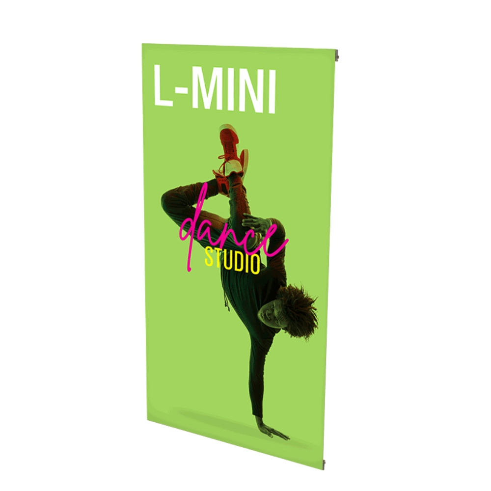 L-Mini Spring Back Banner Stand