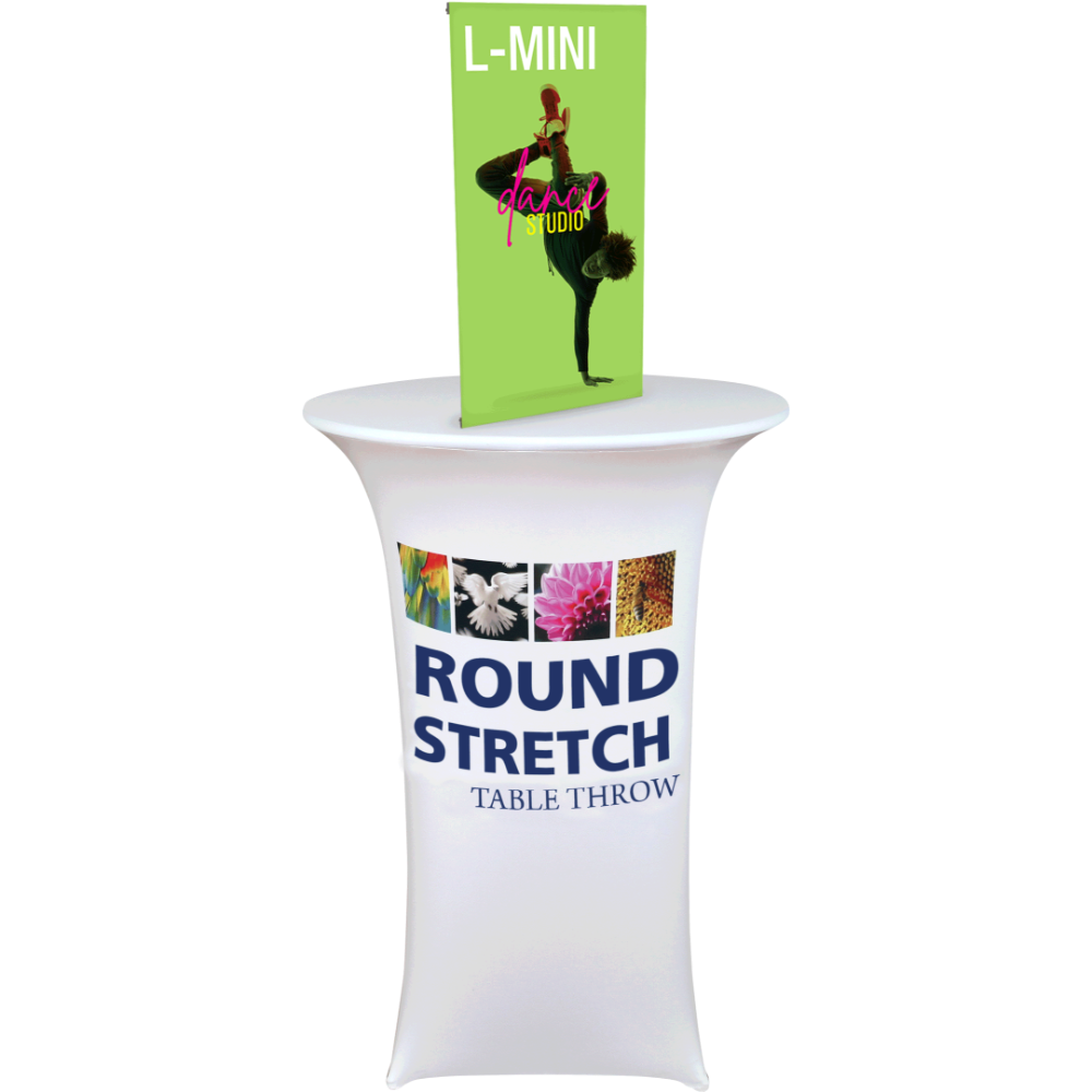 L-Mini Spring Back Banner Stand