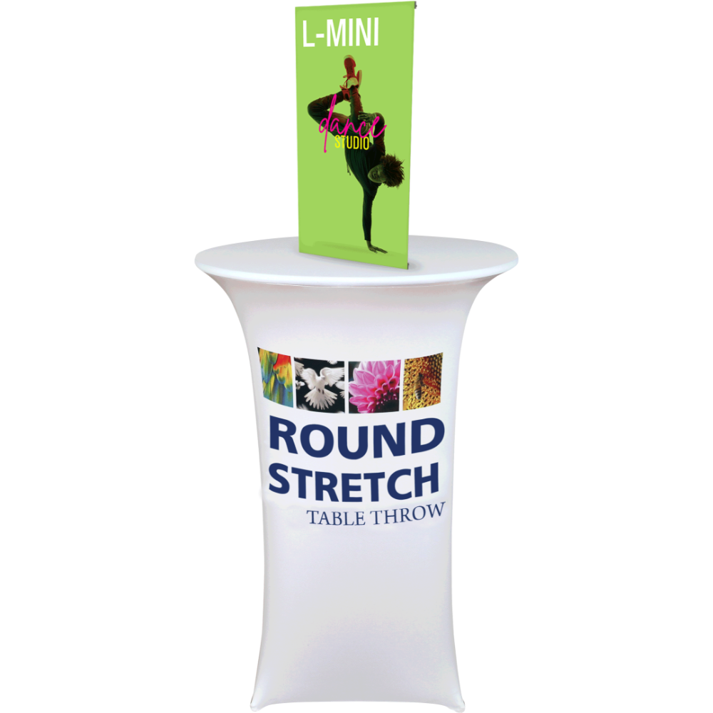 L-Mini Spring Back Banner Stand