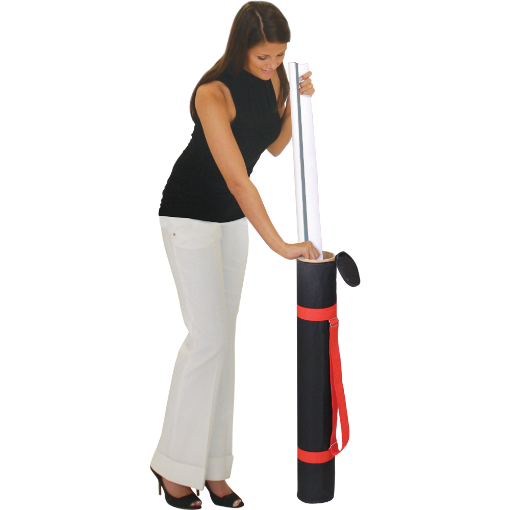 Lightning Spring Back Banner Stand