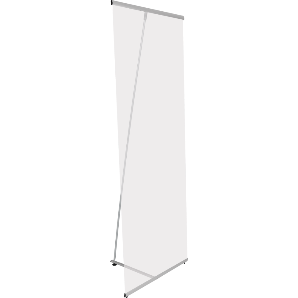 Lightning Spring Back Banner Stand