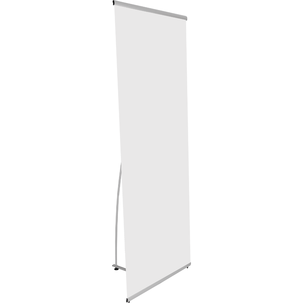 Lightning Spring Back Banner Stand