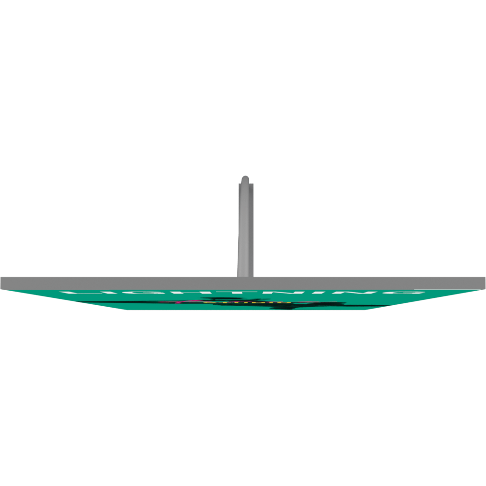 Lightning Spring Back Banner Stand