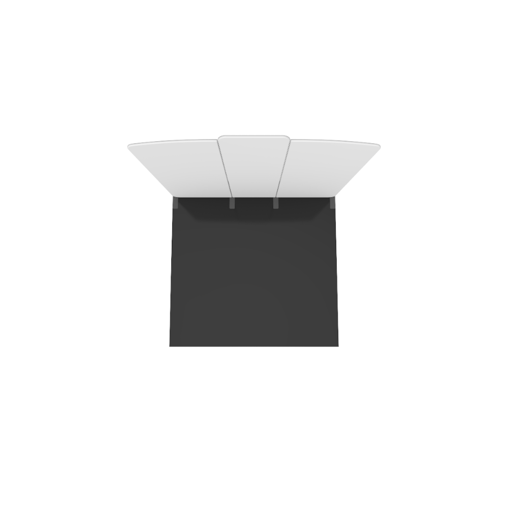 Modulate Series 2 10ft Fabric Backwall Kit 03