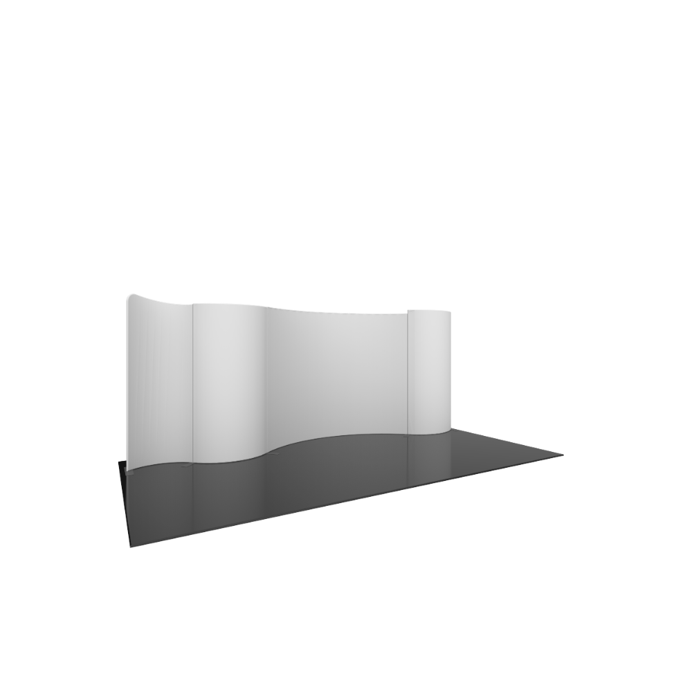 Modulate Series 1 20ft Fabric Backwall Kit 01
