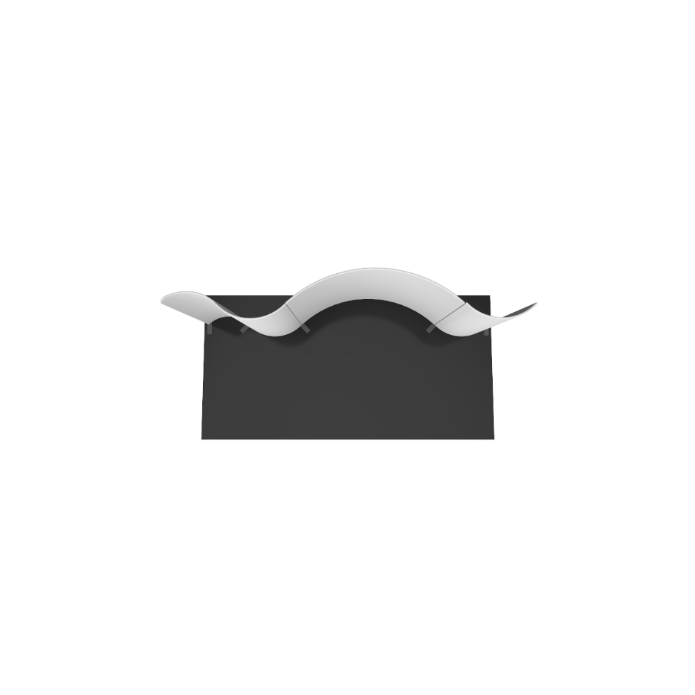 Modulate Series 1 20ft Fabric Backwall Kit 01