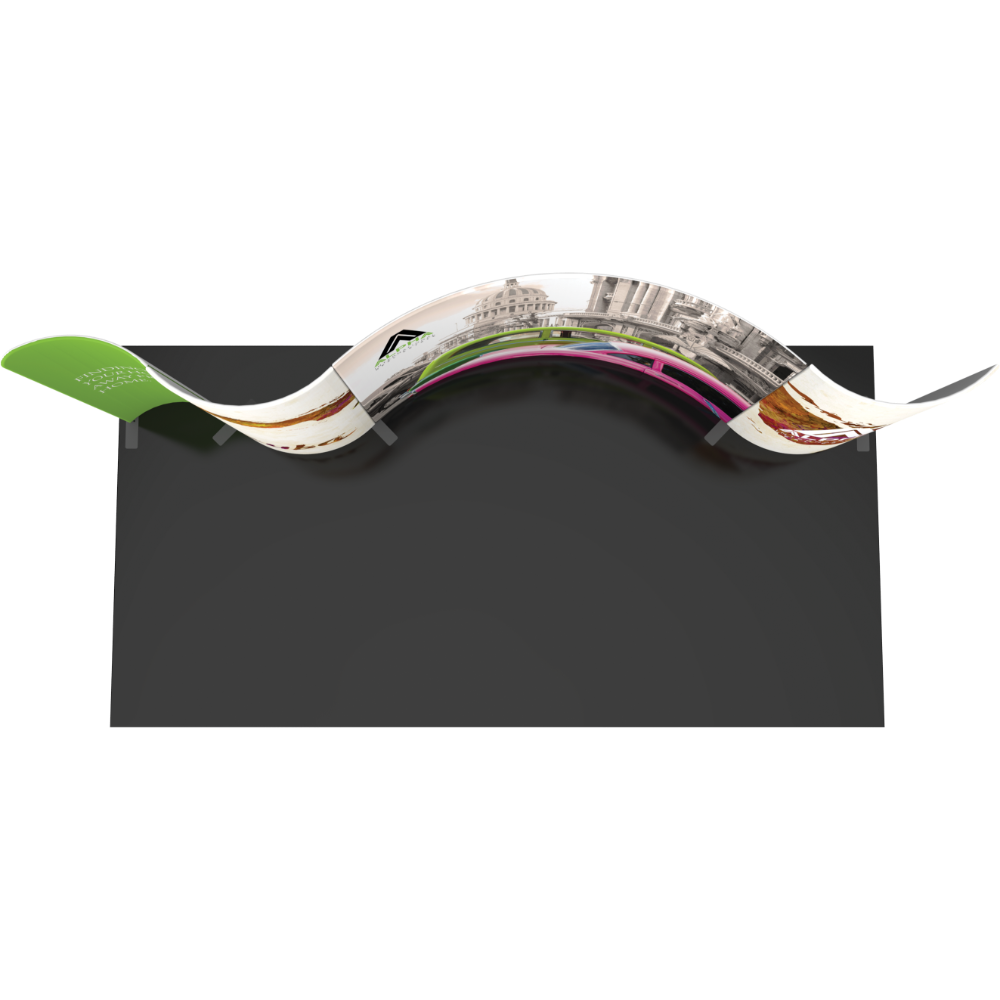 Modulate Series 1 20ft Fabric Backwall Kit 01