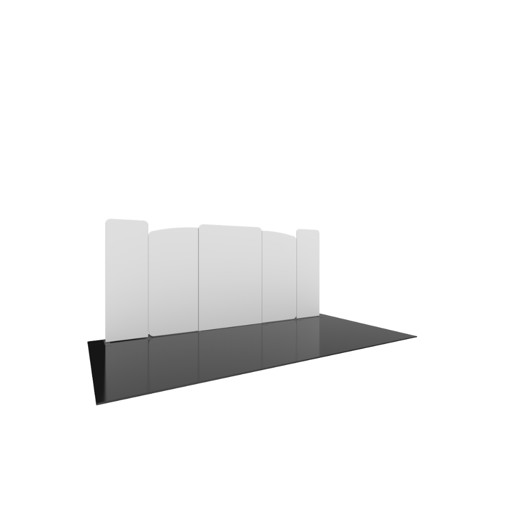 Modulate Series 2 20ft Fabric Backwall Kit 02