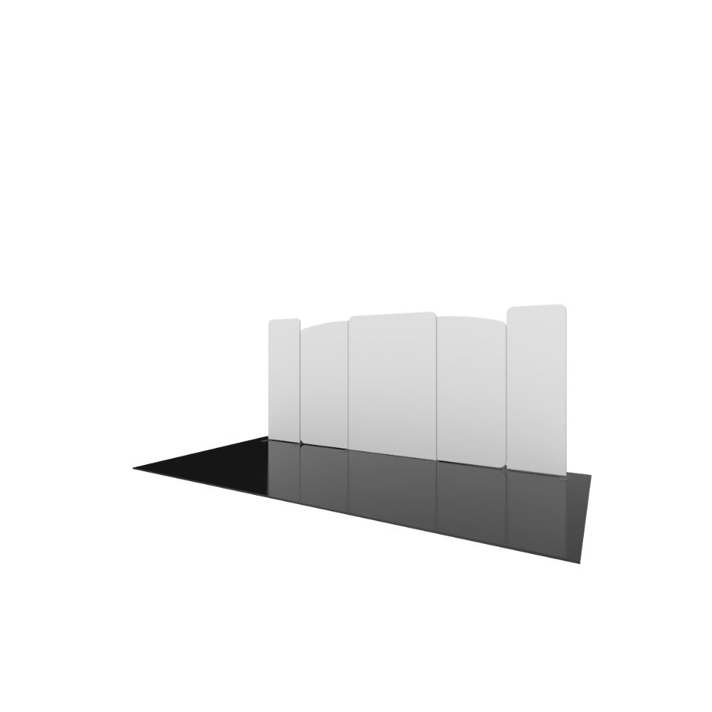 Modulate Series 2 20ft Fabric Backwall Kit 02
