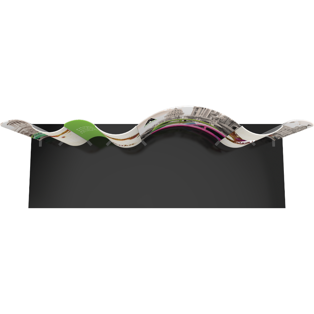 Modulate Series 1 30ft Fabric Backwall Kit 01