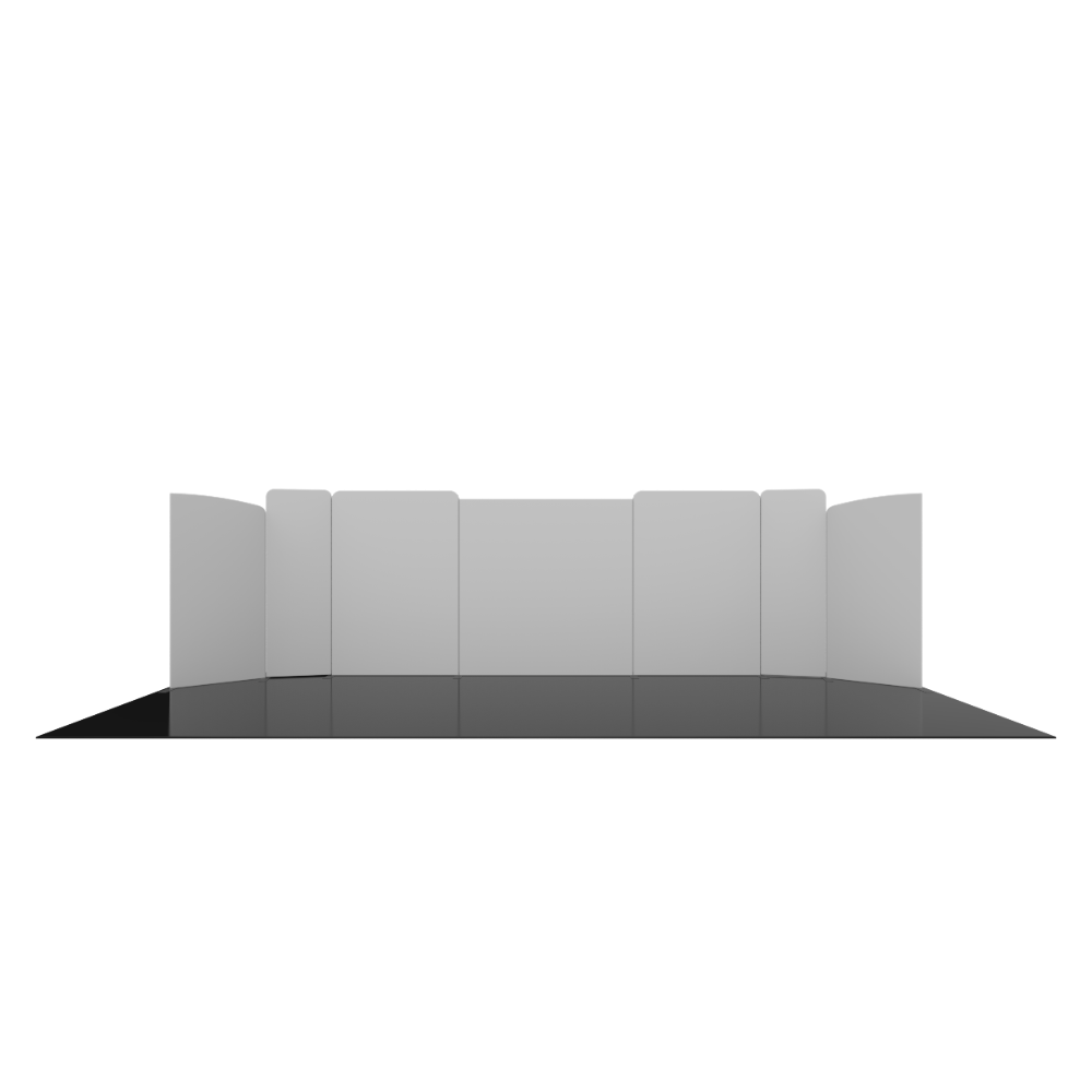 Modulate Series 3 30ft Fabric Backwall Kit 03