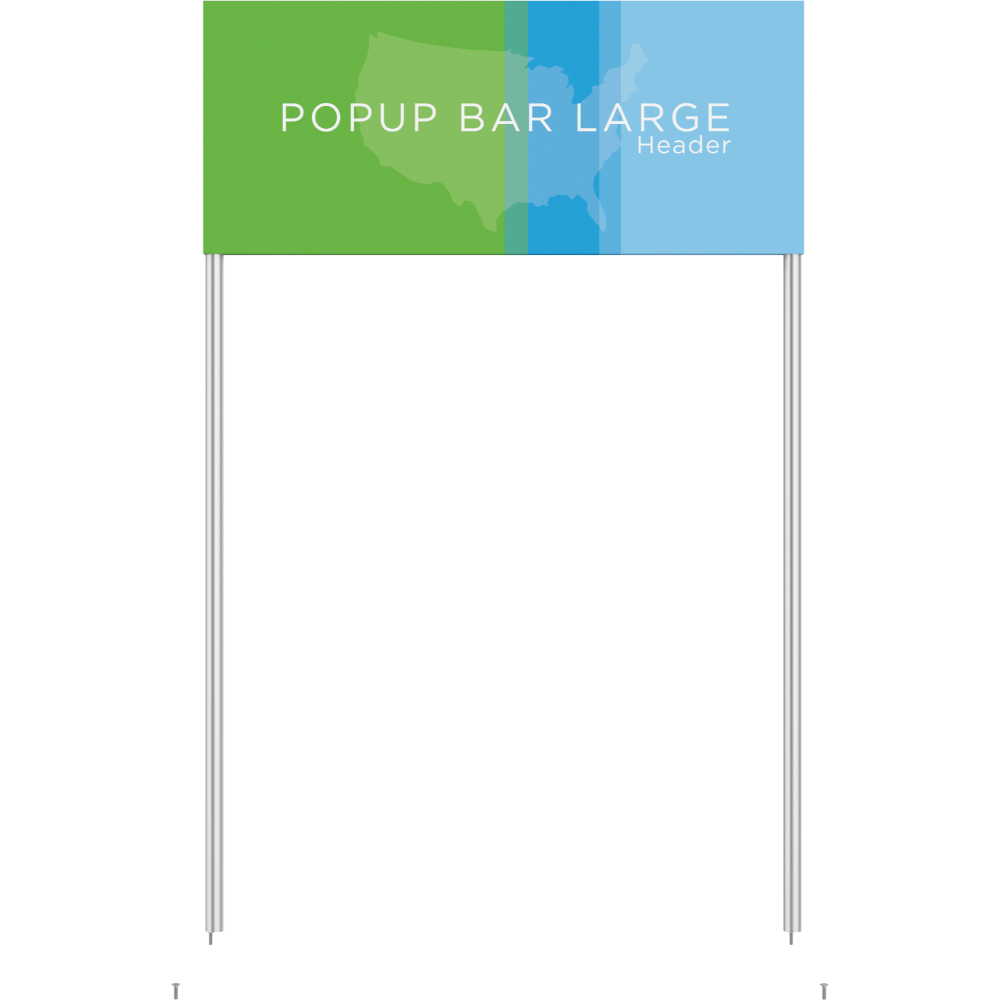 Popup Bar Large Header