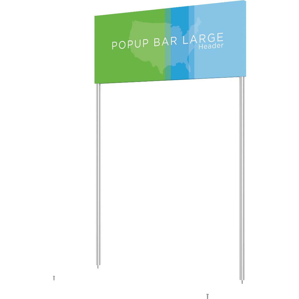 Popup Bar Large Header