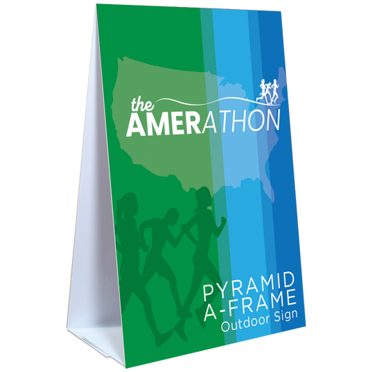 Pyramid A-Frame Outdoor Sign