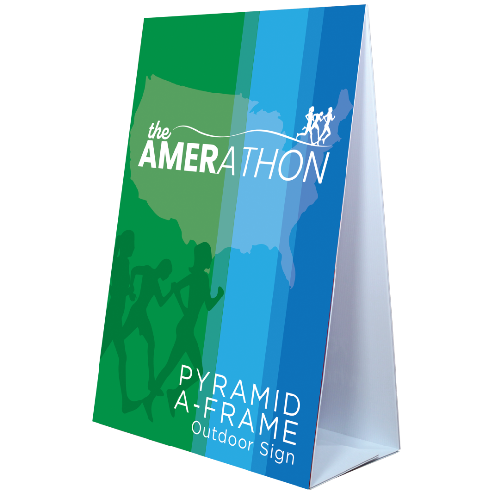 Pyramid A-Frame Outdoor Sign