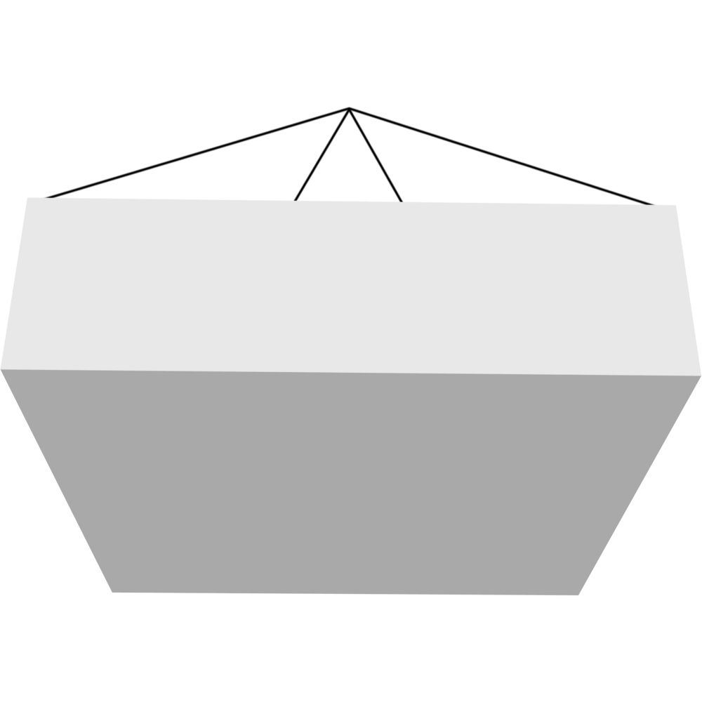 10 x 3Ft Formulate Master Square Hanging Structure