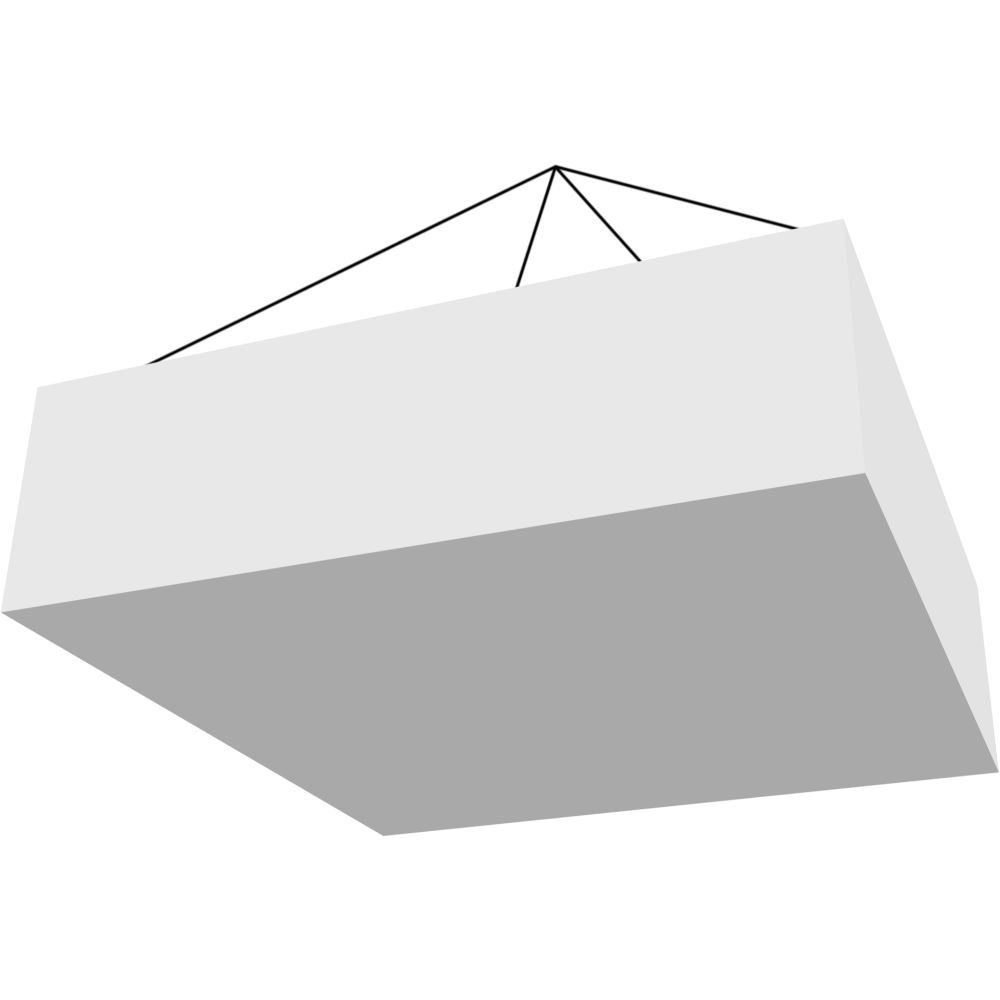 10 x 3Ft Formulate Master Square Hanging Structure