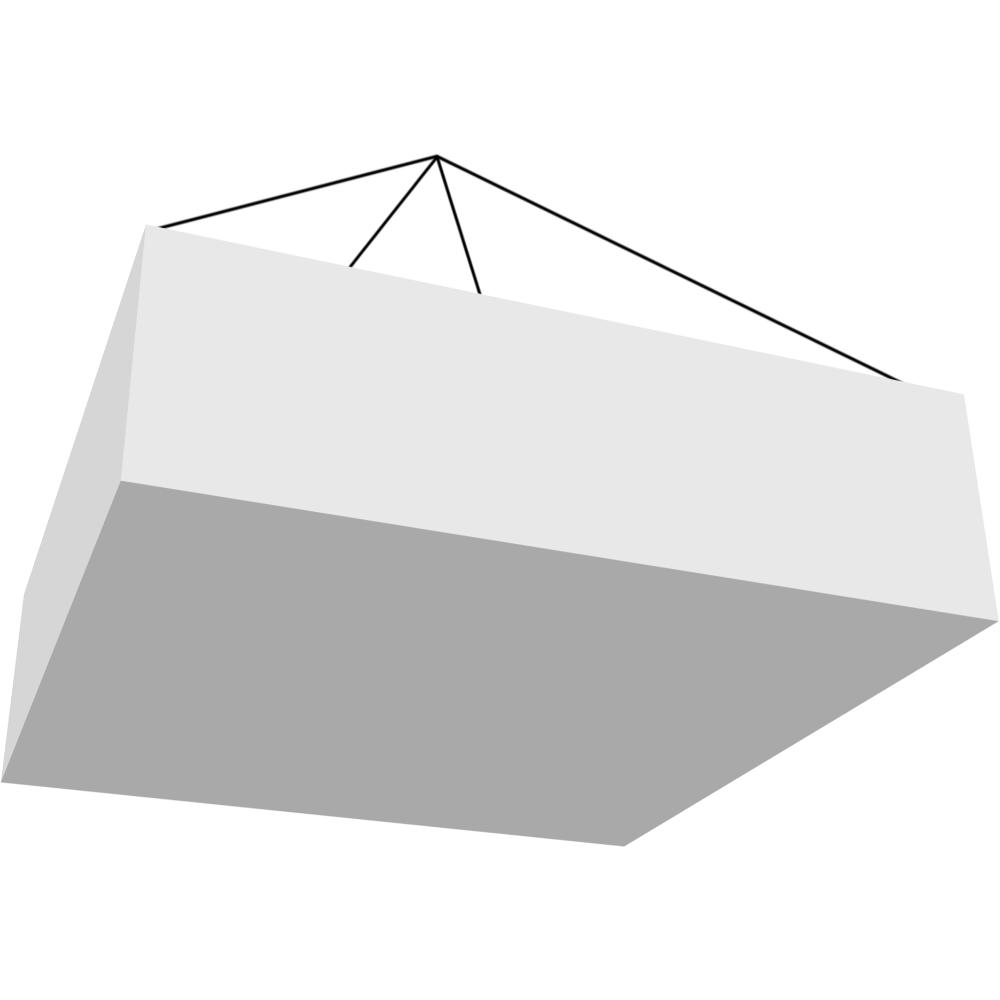 10 x 3Ft Formulate Master Square Hanging Structure