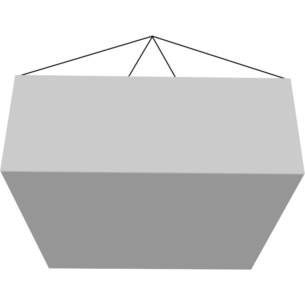 10Ft by 4Ft Master Square Hanging Structure