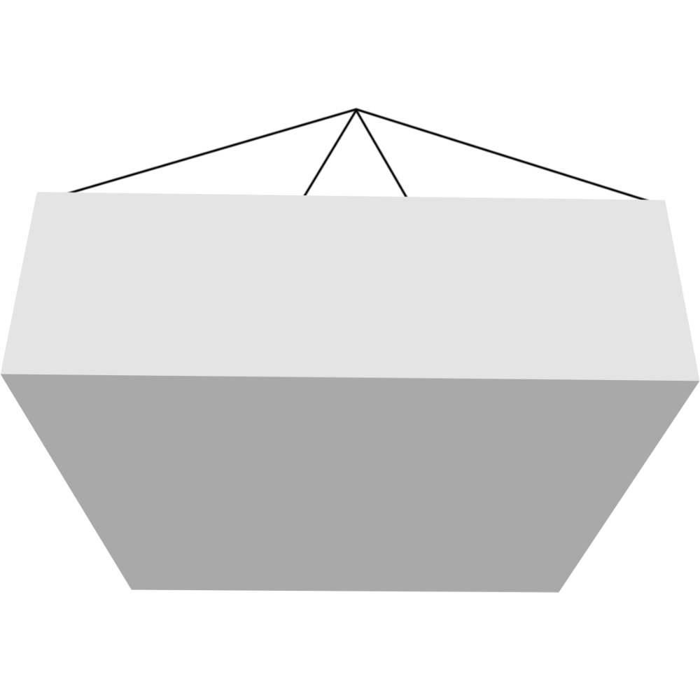 12 x 4Ft Formulate Master Square Hanging Structure