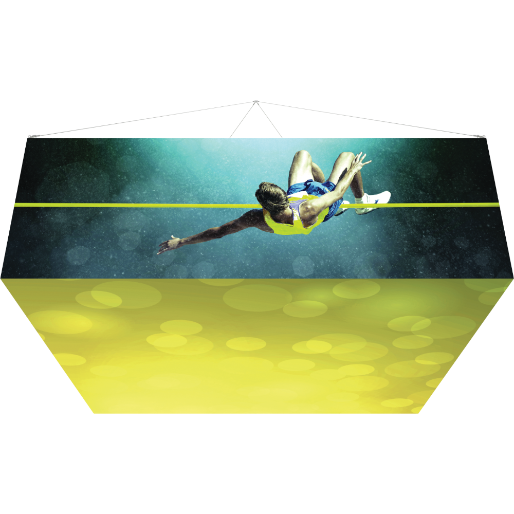 12Ft x 4Ft Backlit Square Hanging Structure