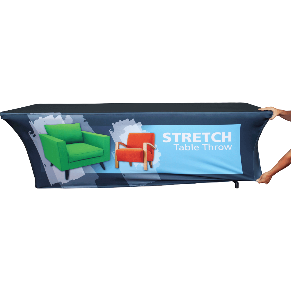 Stretch Dye Sub Table Throw
