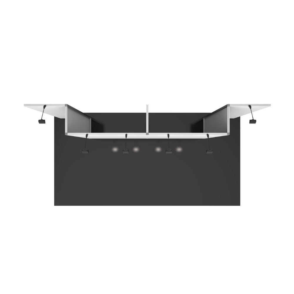 Vector Frame Master 20ft Modular Backwall Kit 07