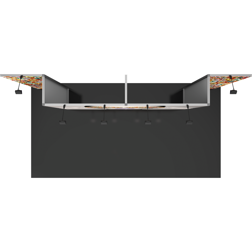 Vector Frame Master 20ft Modular Backwall Kit 07