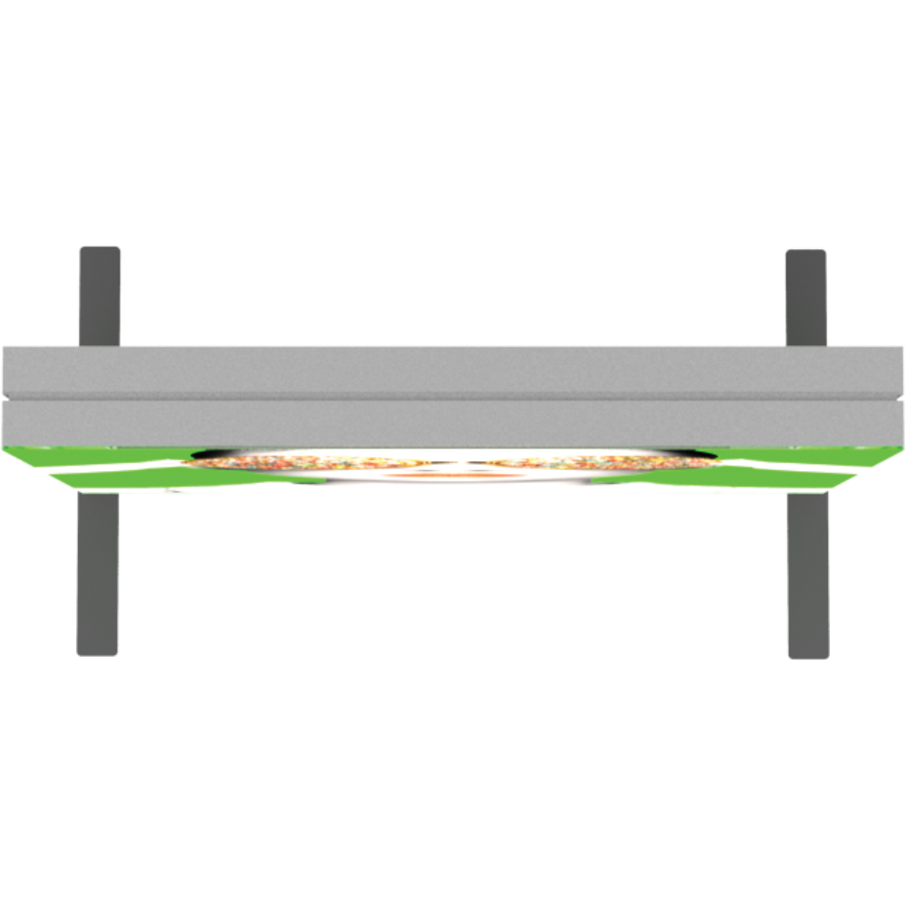 Vector Frame Light Box Square 01 Fabric Banner Display