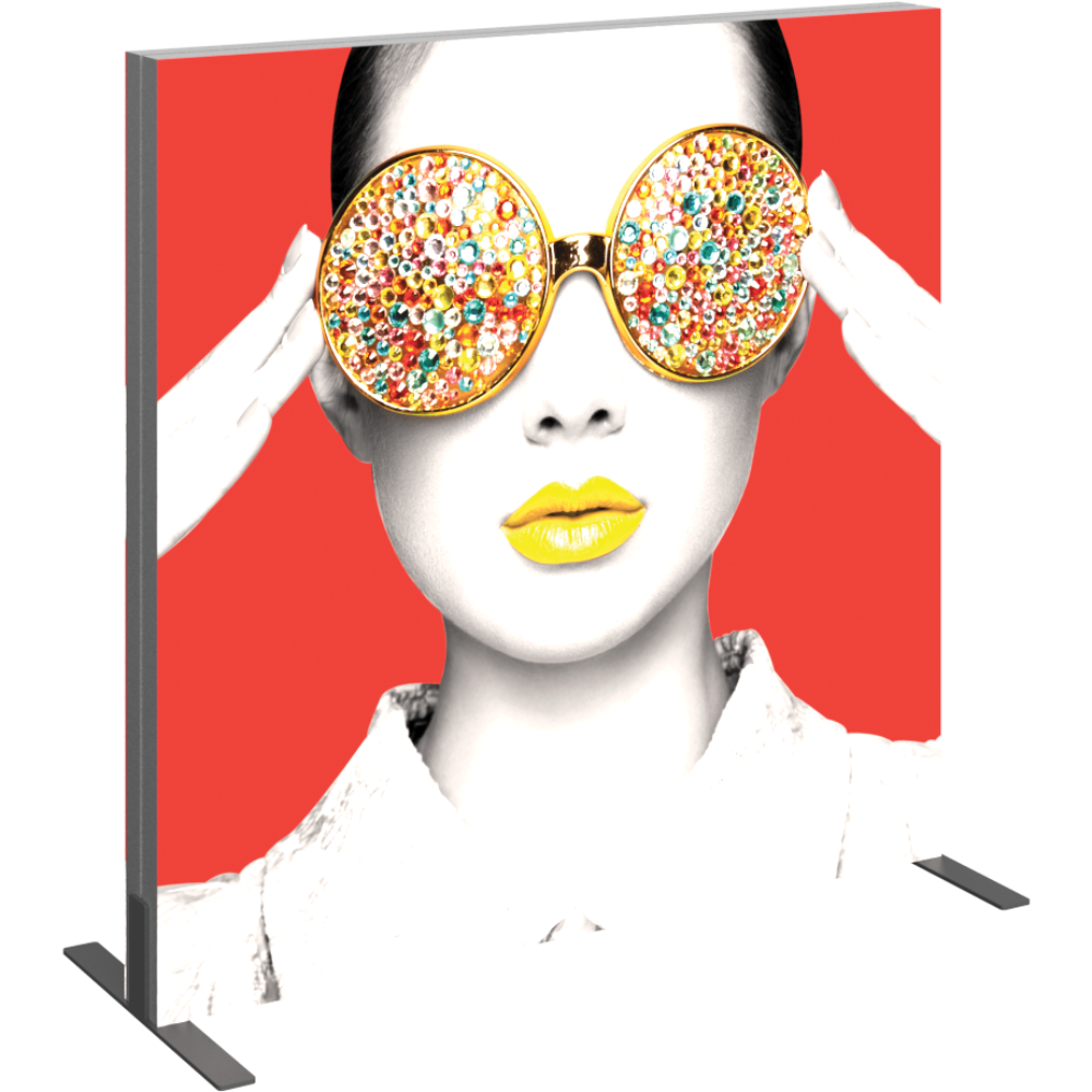 Vector Frame Light Box Square 02 Fabric Banner Display