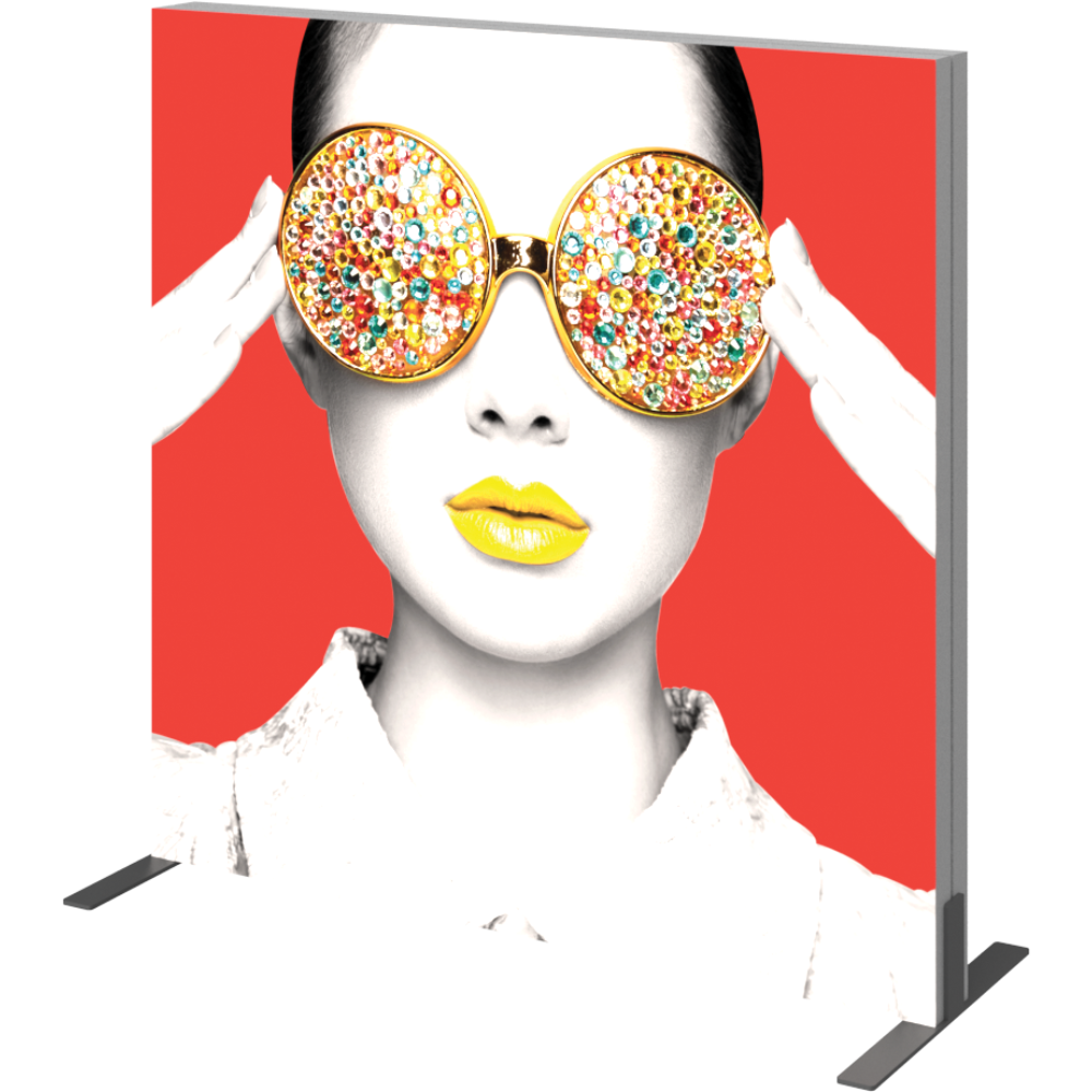 Vector Frame Light Box Square 02 Fabric Banner Display
