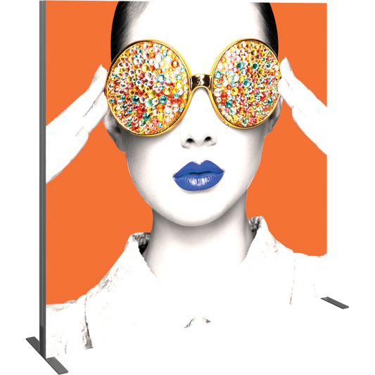 Vector Frame Light Box Square 03 Fabric Banner Display