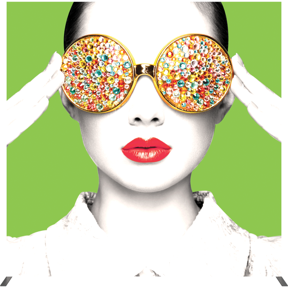 Vector Frame Light Box Square 04 Fabric Banner Display