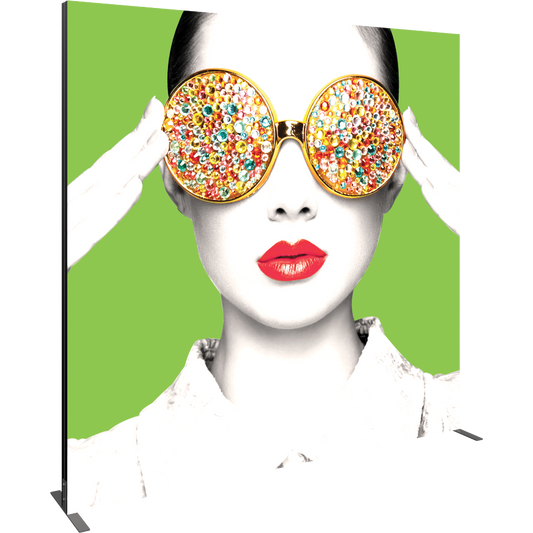 Vector Frame Light Box Square 04 Fabric Banner Display