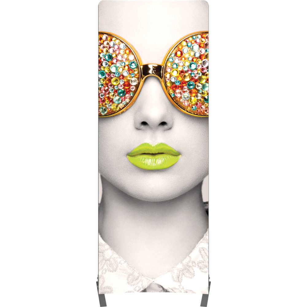 Vector Frame Curved 01 Fabric Banner Display