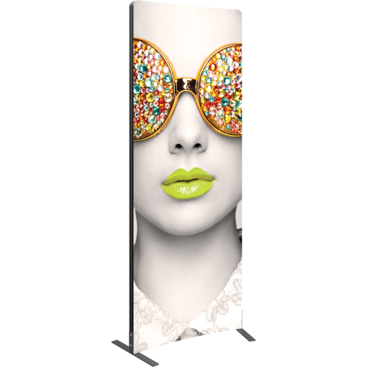 Vector Frame Curved 01 Fabric Banner Display