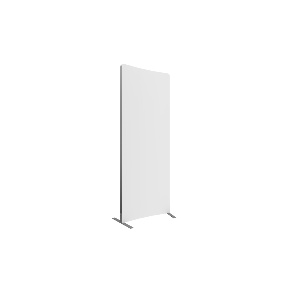 Vector Frame Curved 01 Fabric Banner Display